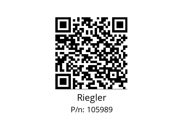   Riegler 105989