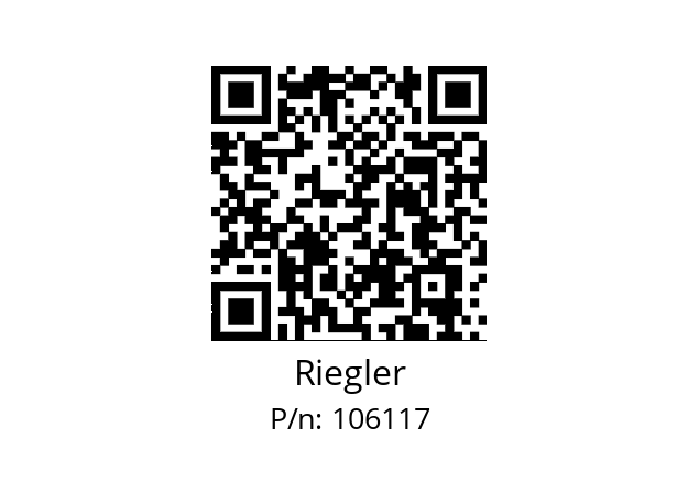   Riegler 106117