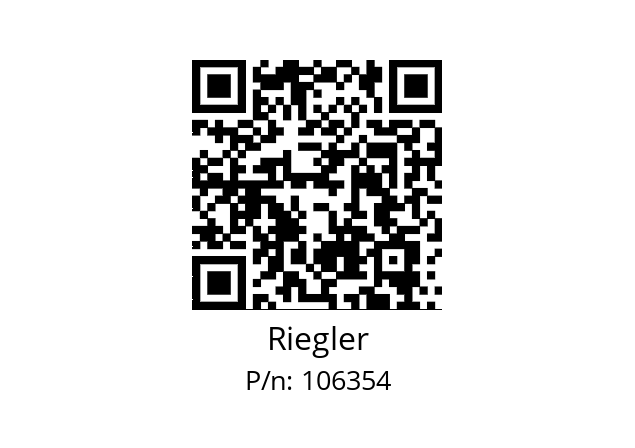   Riegler 106354