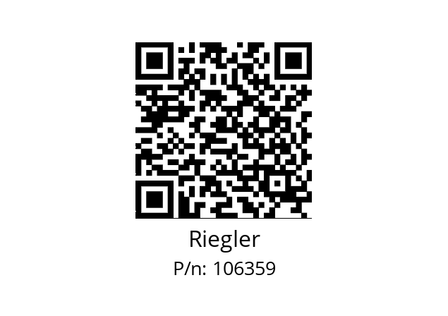   Riegler 106359