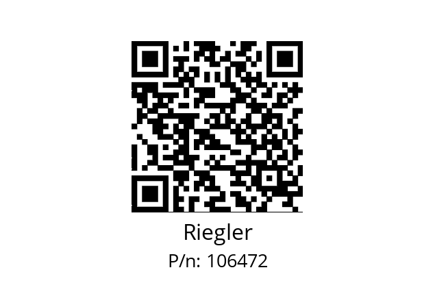   Riegler 106472