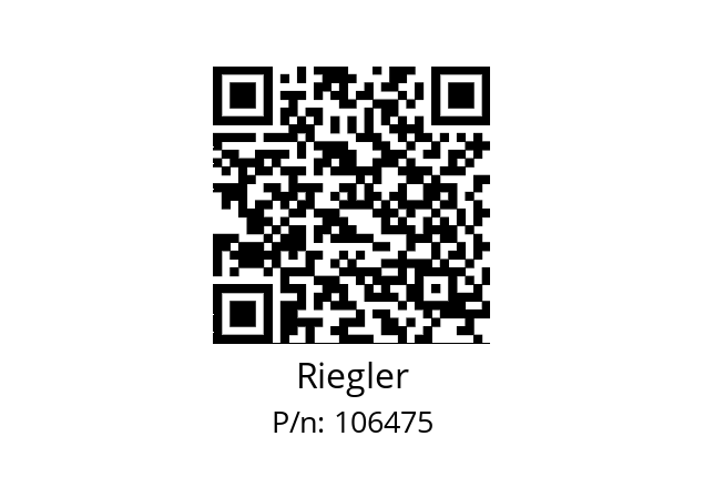   Riegler 106475