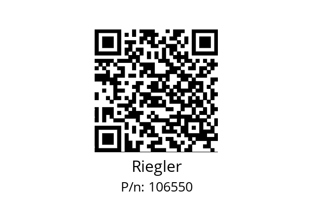   Riegler 106550