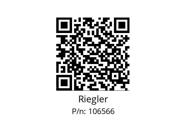   Riegler 106566