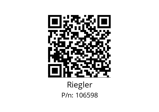   Riegler 106598