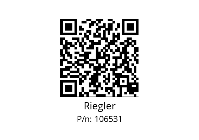   Riegler 106531