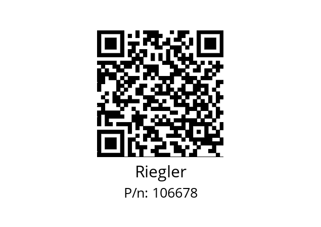   Riegler 106678