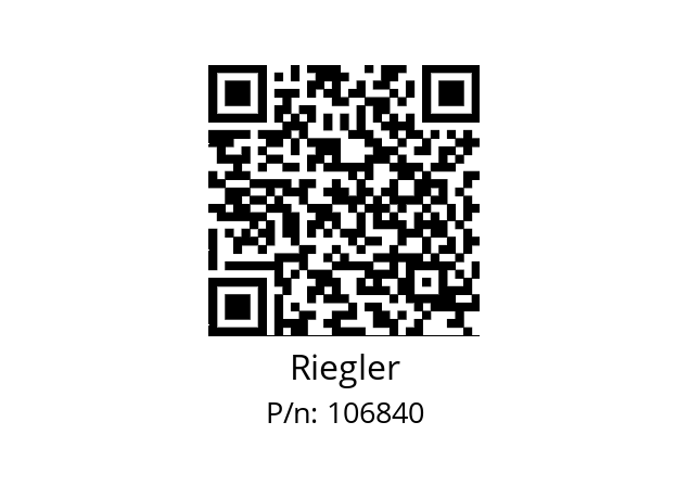   Riegler 106840