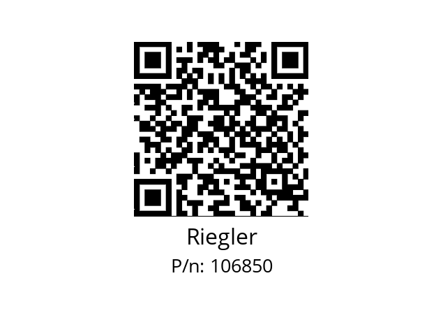   Riegler 106850