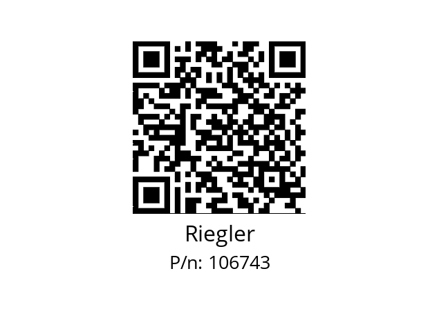   Riegler 106743