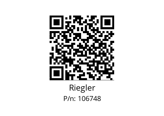   Riegler 106748