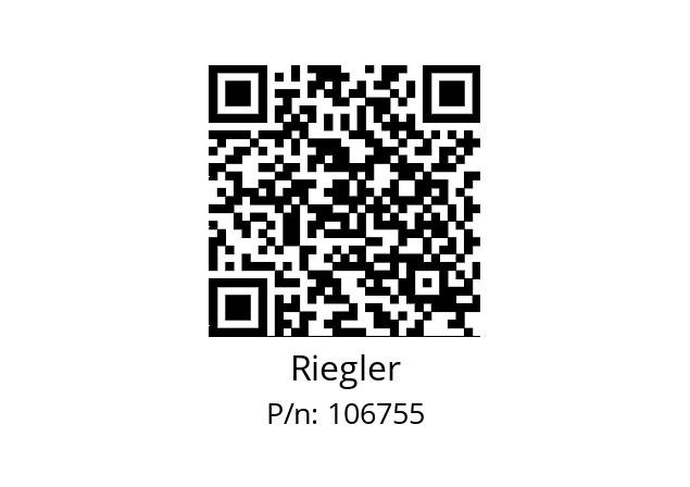   Riegler 106755