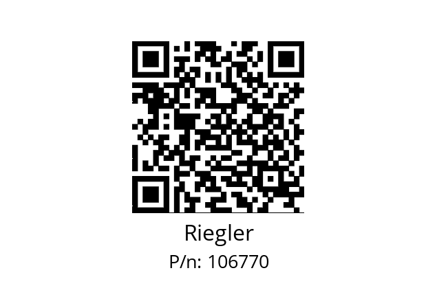   Riegler 106770