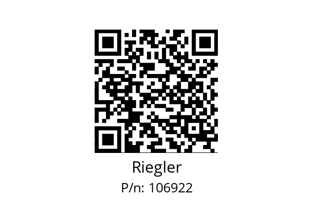   Riegler 106922