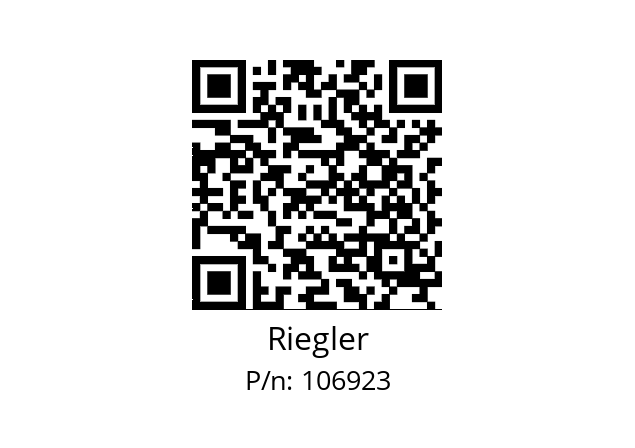   Riegler 106923