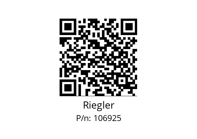   Riegler 106925