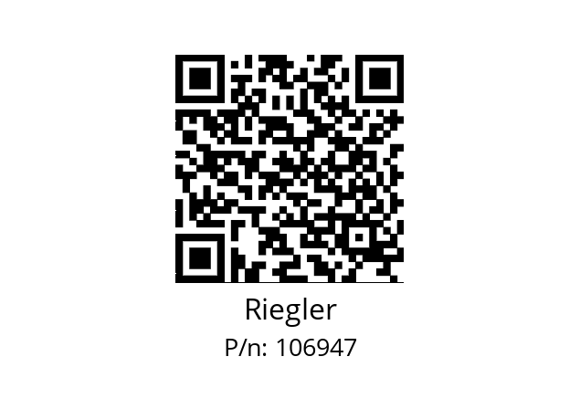   Riegler 106947