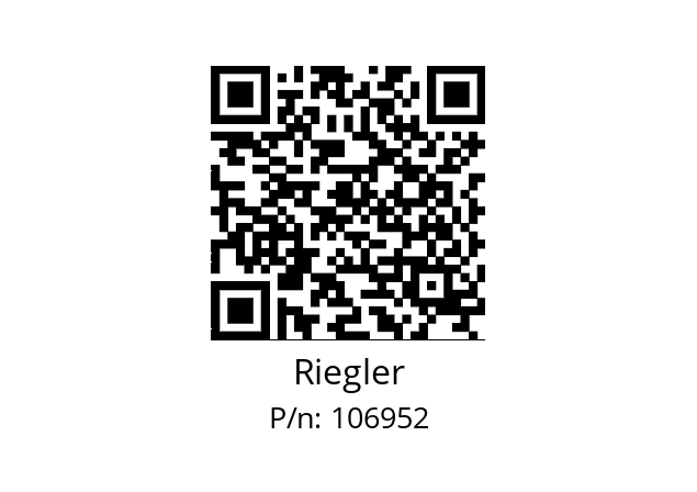   Riegler 106952