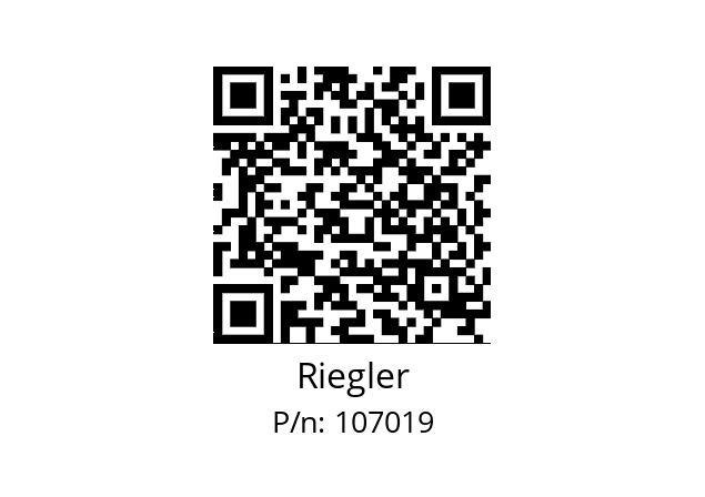   Riegler 107019