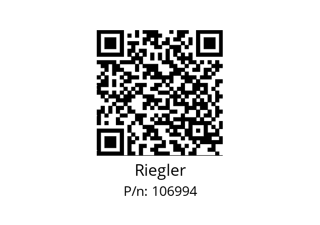   Riegler 106994