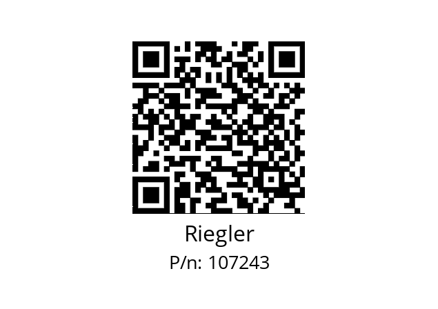   Riegler 107243