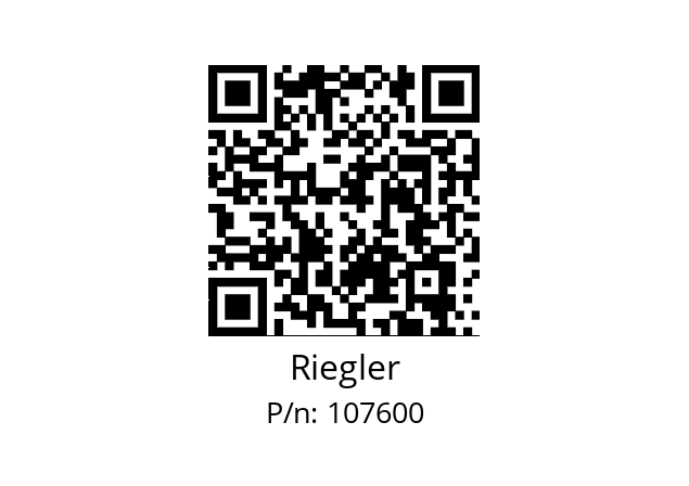   Riegler 107600