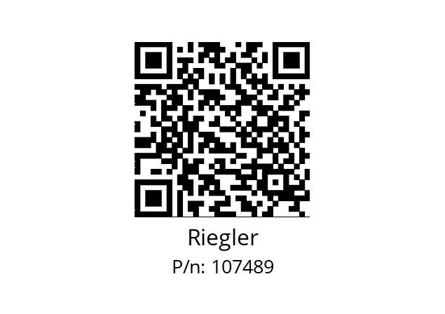   Riegler 107489