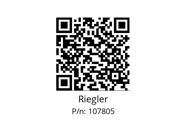   Riegler 107805