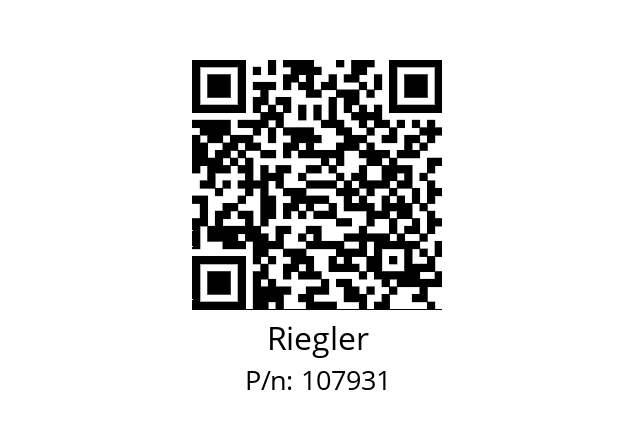   Riegler 107931