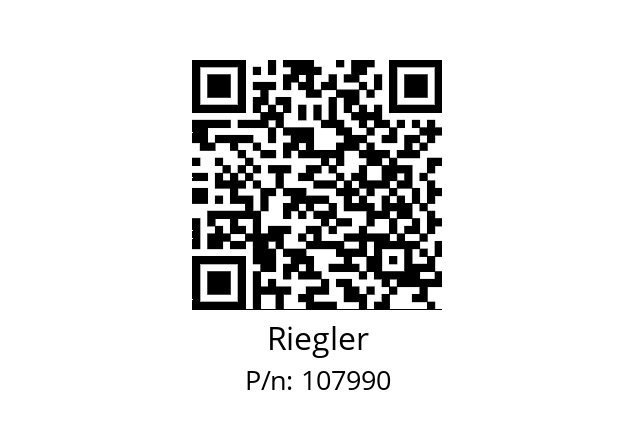   Riegler 107990