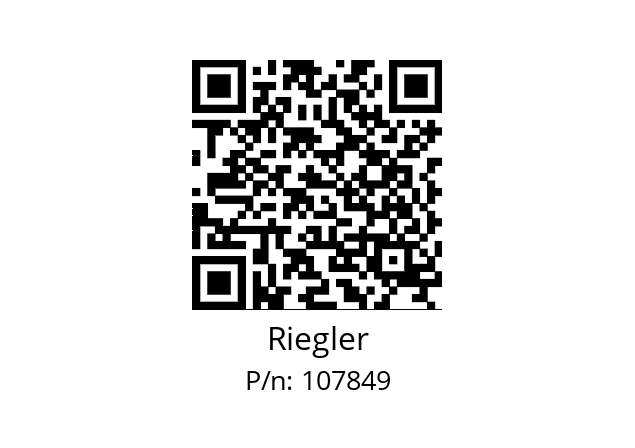   Riegler 107849