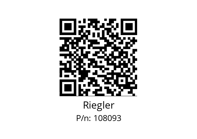   Riegler 108093