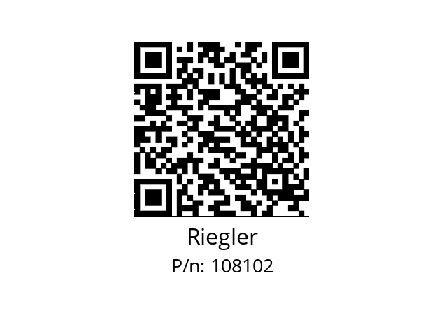   Riegler 108102