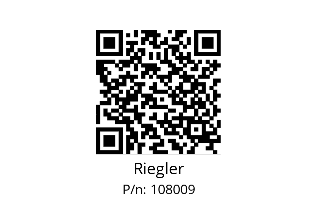   Riegler 108009