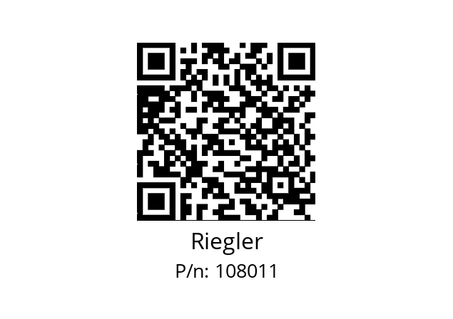   Riegler 108011