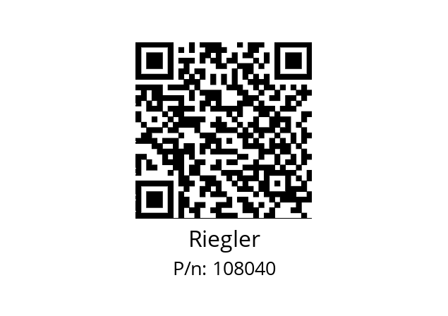   Riegler 108040