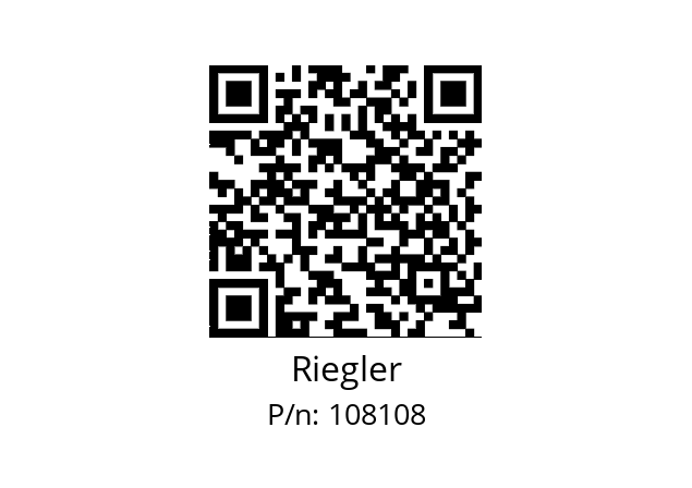   Riegler 108108