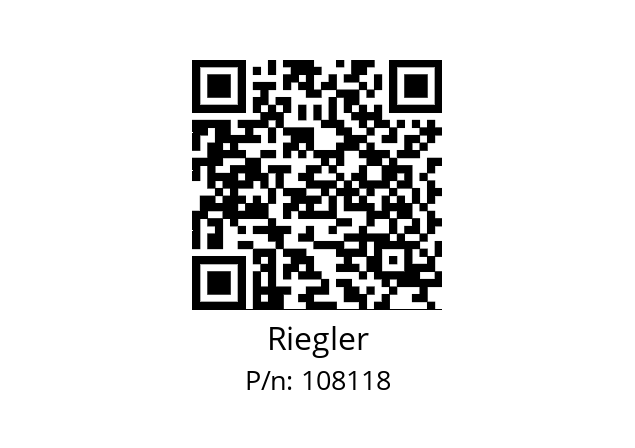   Riegler 108118