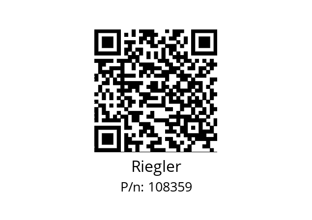   Riegler 108359