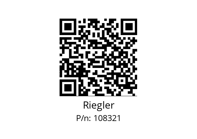   Riegler 108321