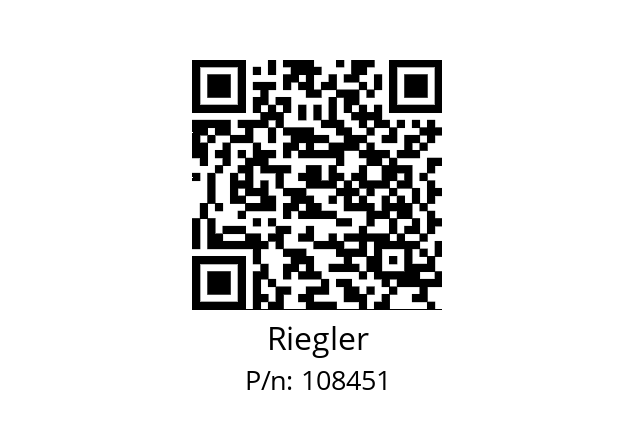   Riegler 108451