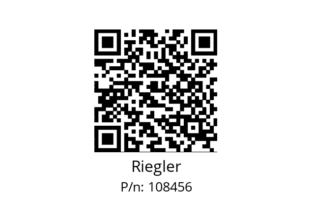   Riegler 108456