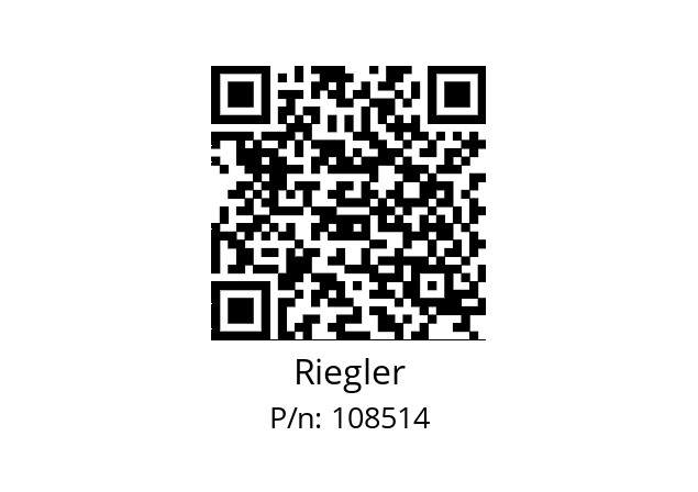   Riegler 108514