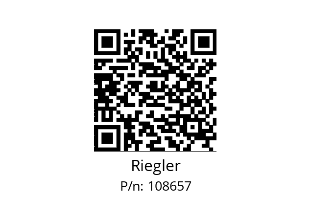   Riegler 108657