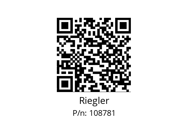   Riegler 108781