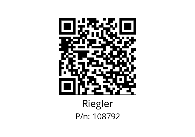   Riegler 108792