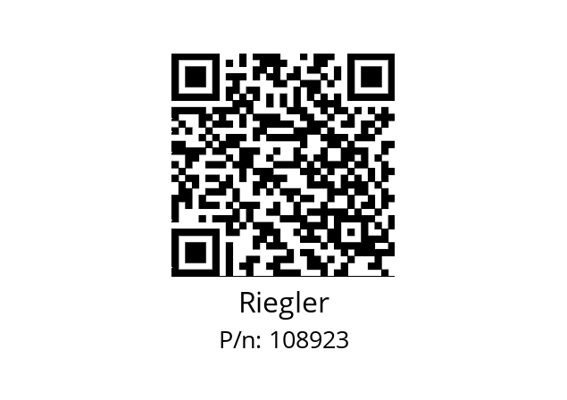   Riegler 108923