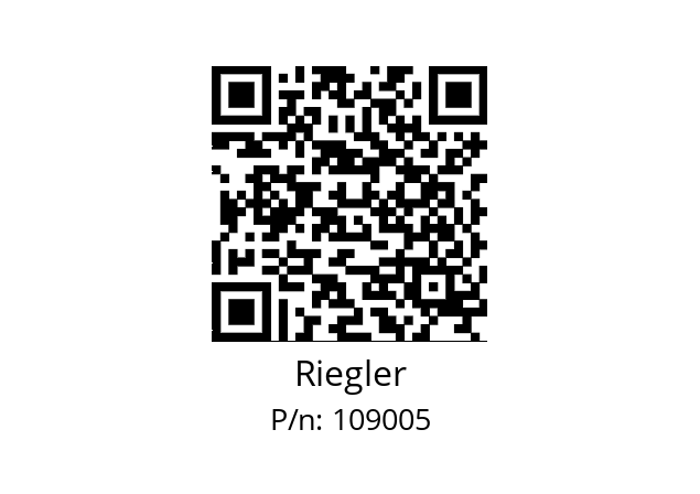   Riegler 109005