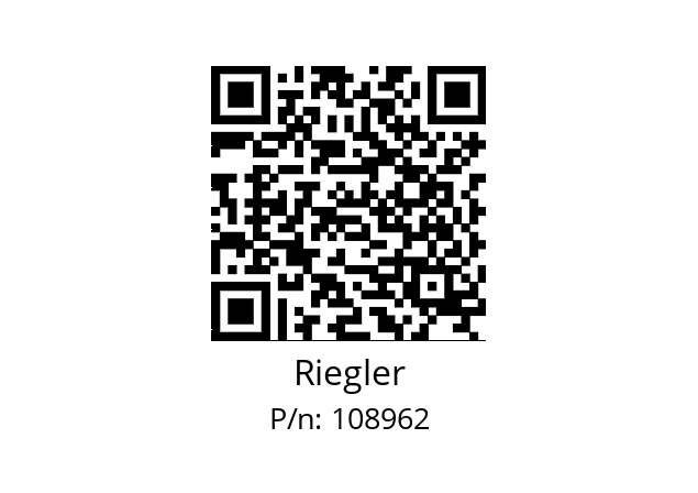   Riegler 108962