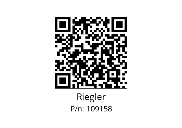   Riegler 109158